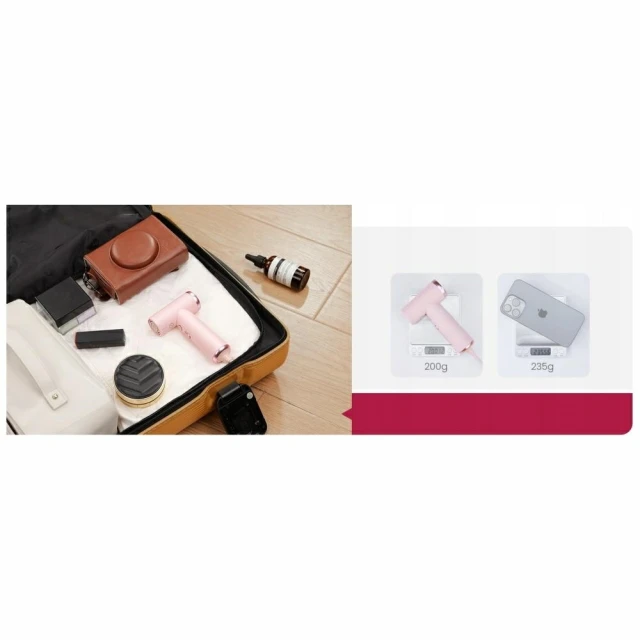 Фен для волосся COSHARE SuperFlowSE HD22E Pink (DI2025CB)