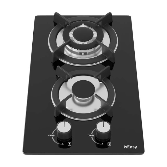 Варильна газова плита IsEasy MGBG-312A 2 конфорки (6977132450208)