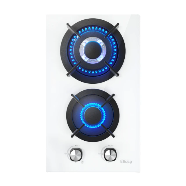 Варильна поверхня IsEasy MGBG-312A 2 конфорки White (6977132450420)
