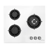 Плита газова IsEasy MGBG-603 3 горелки White (MGBG-603)