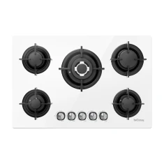 Газова плита IsEasy MGBG-775 5 конфорок White (MGBG-775)
