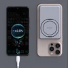 Powerbank Dudao K28S 20W PD 5000mAh Silver with MagSafe (6977196680115)