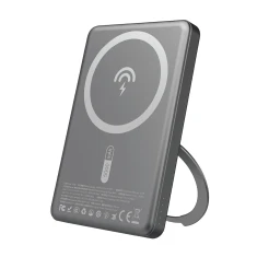 Powerbank Dudao K28S 20W PD 5000mAh Grey with MagSafe (6977196680122)