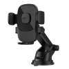 Автотримач Dudao F2N+ гравітаційний 360° з присоскою Black (F2N+)