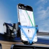 Автотримач Dudao F2N+ гравітаційний 360° з присоскою Black (F2N+)