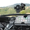 Автотримач Dudao F2N+ гравітаційний 360° з присоскою Black (F2N+)