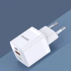 Зарядний пристрій Dudao A13Pro GaN 33W PPS USB-C/USB White (A13PROEU)