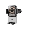 Автотримач Dudao F19 з бездротовою зарядкою 15W чорний (6977196680986)