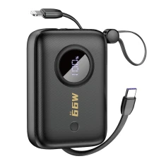 Powerbank Dudao K14 USB-A / USB-C 10000mAh Black (K14-Black)