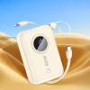 Powerbank Dudao K-14 USB-A / USB-C 10000mAh Beige (K-14 beige)
