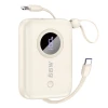 Powerbank Dudao K-14 USB-A / USB-C 10000mAh Beige (K-14 beige)