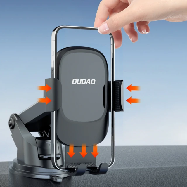Автотримач Dudao F5N+ гравітаційний Black (F5N+ new)