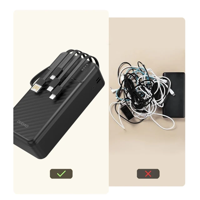 Powerbank Dudao K11MAX 30000mAh Black (K11MAX_Black)