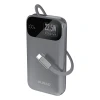 Powerbank Dudao K31 10000 mAh 22.5W PD Сірий (K31_Metal Grey)