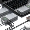 Powerbank Dudao K31 Pro 45W 20000mAh со встроенным кабелем USB-C Серый (K31Pro)