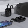 Powerbank Dudao K32 10000 mAh з вбудованим кабелем USB-C/Lightning Чорний (K32 black)