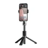 Штатив Dudao F18 1,1 м з пультом Bluetooth Чорний (6977196682072)