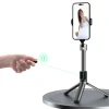 Штатив Dudao F18 1,1 м з пультом Bluetooth Чорний (6977196682072)