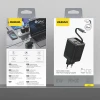 Зарядное устройство Dudao A67EU GaN 67W со встроенным кабелем USB-C Power Delivery Quick Charge Black (A67EU)