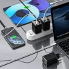 Зарядное устройство Dudao A67EU GaN 67W со встроенным кабелем USB-C Power Delivery Quick Charge Black (A67EU)