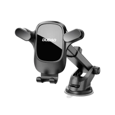 Автотримач Dudao F5PRO+ з присоскою Black (6977196682386)