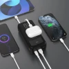 Powerbank Dudao K15MAX 30000mAh PD 22.5W з вбудованими кабелями Black (K15MAX-B)