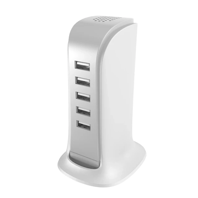 Зарядний пристрій Dudao 5x USB EU White (A5_EU)