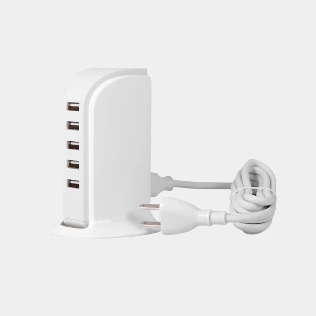 Зарядний пристрій Dudao 5x USB EU White (A5_EU)