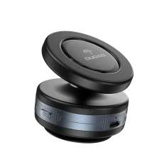 Автотримач Dudao F24MAX з бездротовою зарядкою 15W сумісний з MagSafe з автоматичною присоскою чорний (6977196682829)