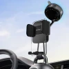 Автотримач Dudao F24PLUS з присоскою на панель Black (F24PLUS)