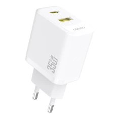 Мережевий зарядний пристрій Dudao A27 Max 35W GaN White (A27MAX_White)