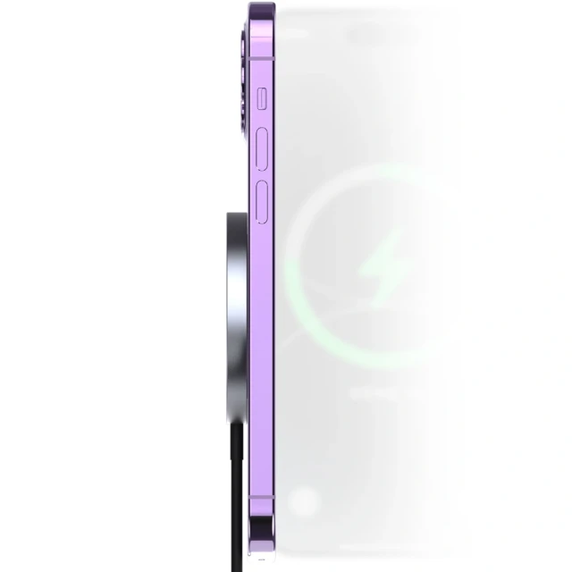 Бездротова зарядка Dudao A12XS 15W Black with MagSafe (6977196682935)