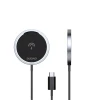 Бездротова зарядка Dudao A12XS 15W Black with MagSafe (6977196682935)