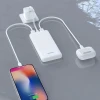 Powerbank Dudao K10Pro 2,4A 20000mAh 2 x USB-A Білий (6977196683819)