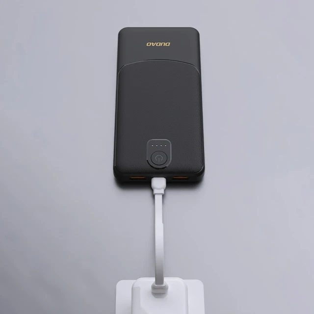 Powerbank Dudao K10Pro 2,4A 20000mAh 2 x USB-A Чорний (6977196683826)