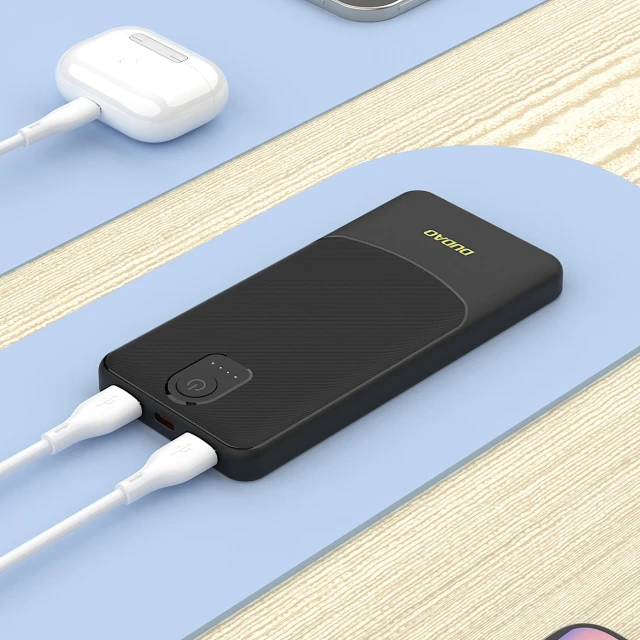 Powerbank Dudao K10Pro 2,4A 20000mAh 2 x USB-A Чорний (6977196683826)