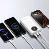 Powerbank Dudao K12Pro 22.5W PD 20000mAh USB-A, USB-C Білий (6977196683888)