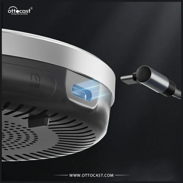 Автотримач Ottocast PCS46-BM OttoAibox i3 Android Multimedia Box Black (6977341740053)