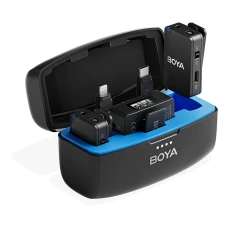 Мікрофони BOYA BOYAMIC 2-02 бездротові 2.4GHz USB-C Black