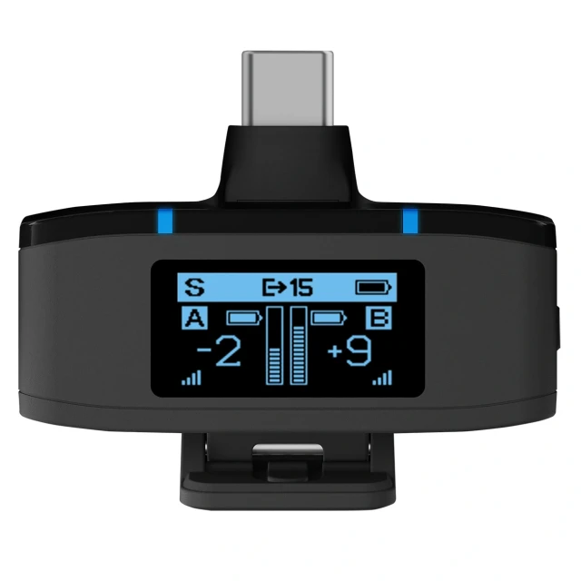 Микрофоны BOYA BOYAMIC 2-02 беспроводные 2.4GHz USB-C Black