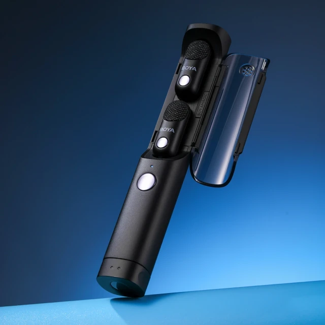 Мікрофон BOYA MAGIC-02 бездротовий 2.4GHz USB-C Black