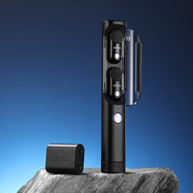 Мікрофон BOYA MAGIC-02 бездротовий 2.4GHz USB-C Black