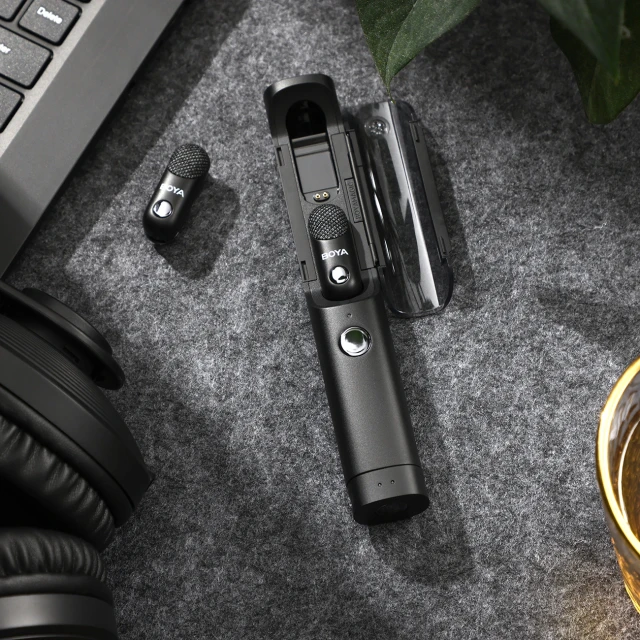 Мікрофон BOYA MAGIC-02 бездротовий 2.4GHz USB-C Black