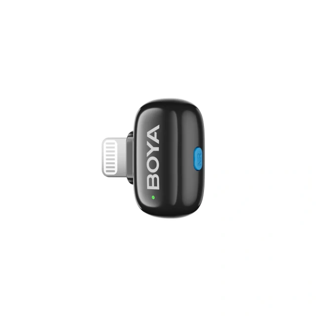 Мікрофони BOYA Mini 2-01 бездротові 2.4GHz USB-C Black (6977490711812)