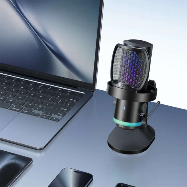 Мікрофон ігровий BOYA CastMic G40 дротовий USB-C Black (6977490711867)