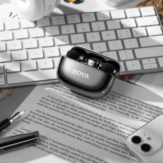 Мікрофони BOYA Mini 2-02 бездротові 2.4GHz USB-C (6977490711898)