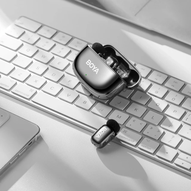 Мікрофони BOYA Mini 2-02 бездротові 2.4GHz USB-C (6977490711898)