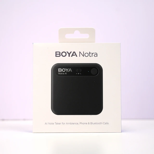 Диктофон BOYA Notra з транскрипцією AI Black