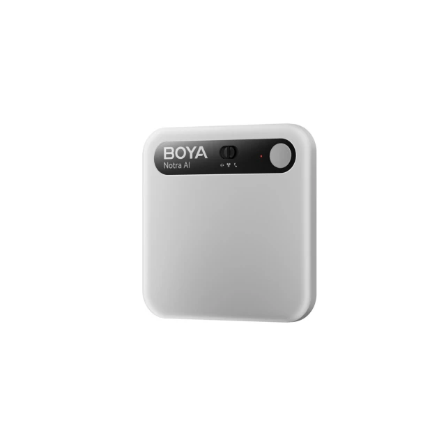 Диктофон BOYA Notra з AI транскрипцією Silver