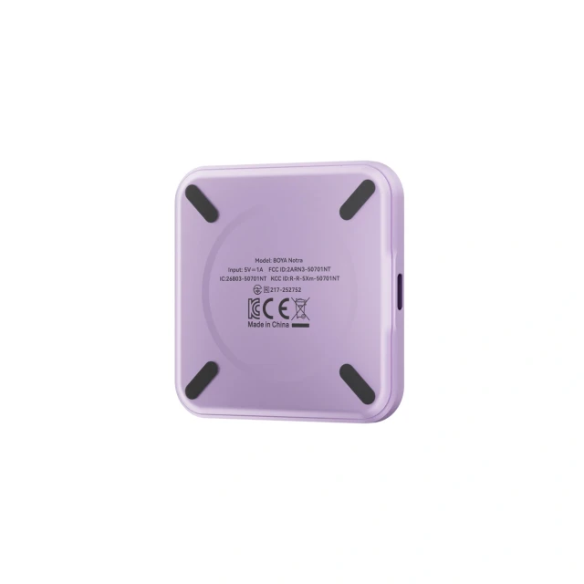 Диктофон BOYA Notra з транскрипцією AI Purple (6977490712369)